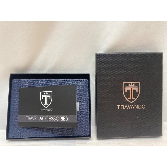 Travando Slim Wallet with Money Clip New in Box - Picture 1 of 6